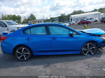 Lot #2995299756 2022 SUBARU IMPREZA SPORT