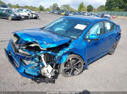 Lot #2995299756 2022 SUBARU IMPREZA SPORT