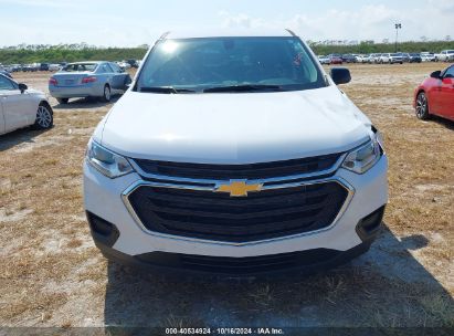 Lot #2992825220 2021 CHEVROLET TRAVERSE FWD LS