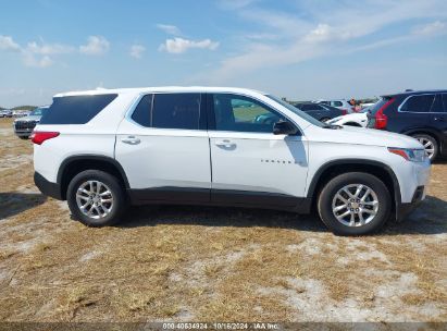 Lot #2992825220 2021 CHEVROLET TRAVERSE FWD LS