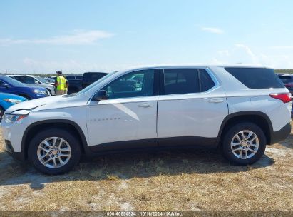 Lot #2992825220 2021 CHEVROLET TRAVERSE FWD LS