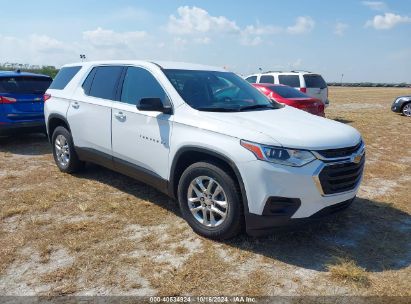 Lot #2992825220 2021 CHEVROLET TRAVERSE FWD LS