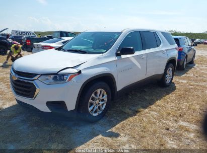 Lot #2992825220 2021 CHEVROLET TRAVERSE FWD LS