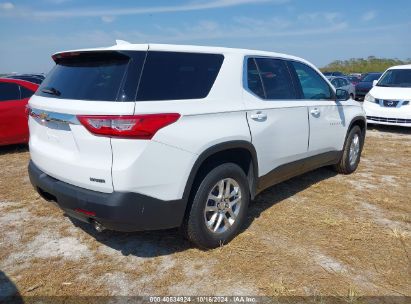 Lot #2992825220 2021 CHEVROLET TRAVERSE FWD LS