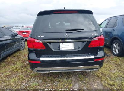 Lot #3037527654 2015 MERCEDES-BENZ GL 450 4MATIC