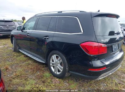 Lot #3037527654 2015 MERCEDES-BENZ GL 450 4MATIC