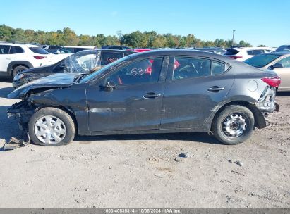 Lot #3035076613 2014 MAZDA MAZDA3 I SV