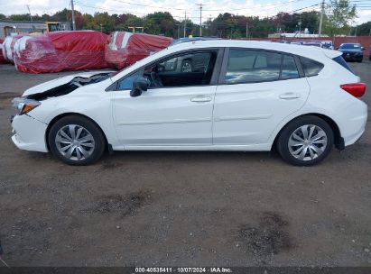 Lot #3035076610 2020 SUBARU IMPREZA 5-DOOR