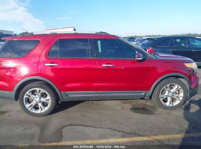 Lot #3035076611 2014 FORD EXPLORER LIMITED