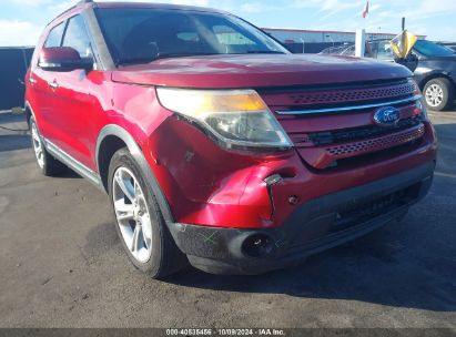 Lot #3035076611 2014 FORD EXPLORER LIMITED