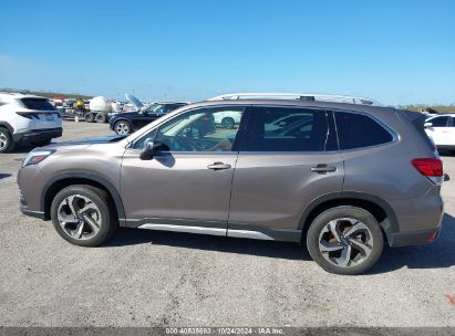 Lot #2996533962 2022 SUBARU FORESTER TOURING