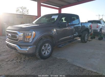 Lot #2995299735 2021 FORD F-150 XLT