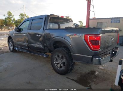 Lot #2995299735 2021 FORD F-150 XLT