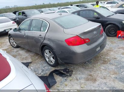 Lot #2992825196 2011 INFINITI G37X