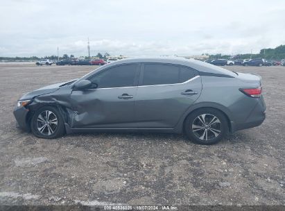 Lot #2996533960 2021 NISSAN SENTRA SV XTRONIC CVT