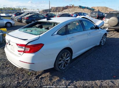 Lot #2995299733 2021 HONDA ACCORD SPORT 2.0T