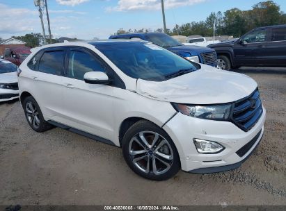 Lot #3035095543 2018 FORD EDGE SPORT