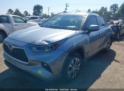 Lot #2992825185 2021 TOYOTA HIGHLANDER XLE