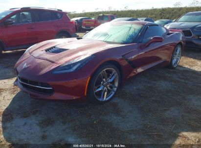 Lot #2992825176 2016 CHEVROLET CORVETTE STINGRAY Z51