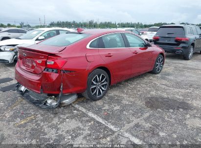 Lot #2996533957 2024 CHEVROLET MALIBU FWD RS