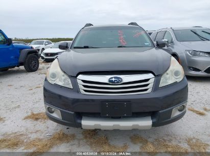 Lot #2992825406 2010 SUBARU OUTBACK 2.5I LIMITED