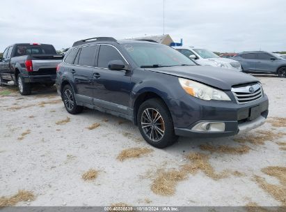 Lot #2992825406 2010 SUBARU OUTBACK 2.5I LIMITED