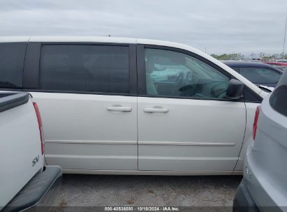 Lot #2992825404 2013 DODGE GRAND CARAVAN SE