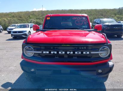 Lot #2992825401 2022 FORD BRONCO OUTER BANKS