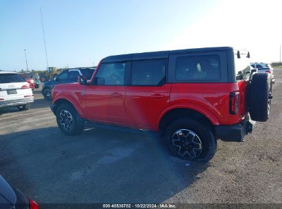 Lot #2992825401 2022 FORD BRONCO OUTER BANKS