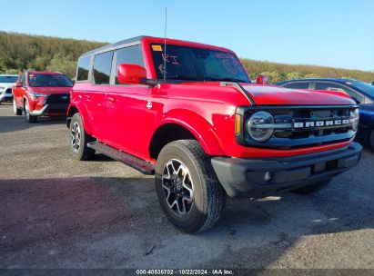 Lot #2992825401 2022 FORD BRONCO OUTER BANKS