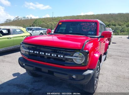 Lot #2992825401 2022 FORD BRONCO OUTER BANKS