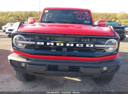 Lot #2992825401 2022 FORD BRONCO OUTER BANKS