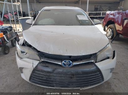 Lot #2992830046 2017 TOYOTA CAMRY HYBRID XLE