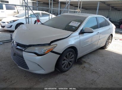 Lot #2992830046 2017 TOYOTA CAMRY HYBRID XLE