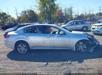 Lot #2992825396 2012 INFINITI G37X