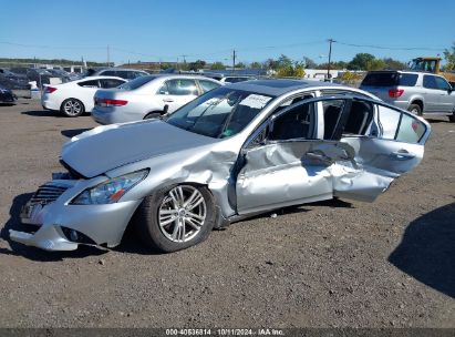 Lot #2992825396 2012 INFINITI G37X