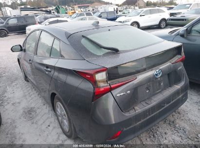 Lot #2992817414 2020 TOYOTA PRIUS LE