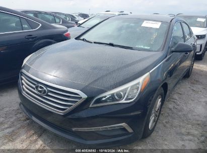 Lot #2992825384 2015 HYUNDAI SONATA SE