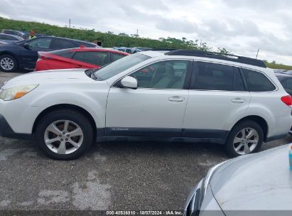 Lot #2995283590 2014 SUBARU OUTBACK 2.5I LIMITED