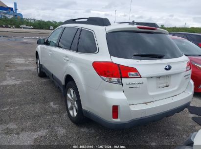 Lot #2995283590 2014 SUBARU OUTBACK 2.5I LIMITED