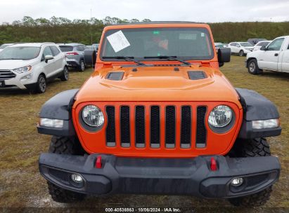 Lot #2992825336 2019 JEEP WRANGLER UNLIMITED RUBICON 4X4