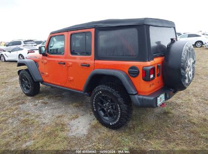 Lot #2992825336 2019 JEEP WRANGLER UNLIMITED RUBICON 4X4