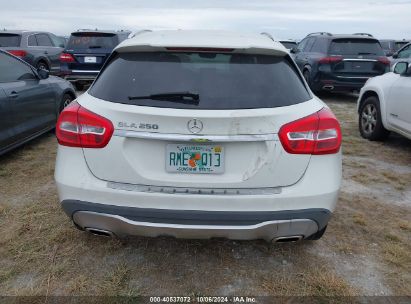 Lot #2992825321 2018 MERCEDES-BENZ GLA 250