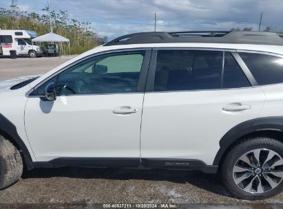 Lot #2995283568 2024 SUBARU OUTBACK LIMITED XT