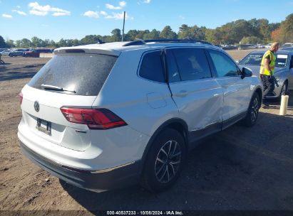 Lot #2995299707 2020 VOLKSWAGEN TIGUAN 2.0T SE/2.0T SE R-LINE BLACK/2.0T SEL