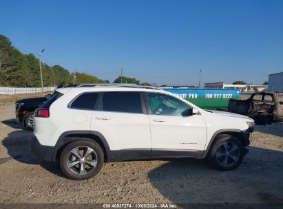 Lot #2996533950 2019 JEEP CHEROKEE LIMITED 4X4