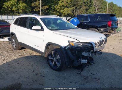 Lot #2996533950 2019 JEEP CHEROKEE LIMITED 4X4