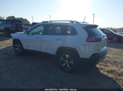 Lot #2996533950 2019 JEEP CHEROKEE LIMITED 4X4