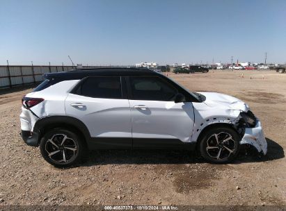 Lot #2957626966 2021 CHEVROLET TRAILBLAZER FWD RS