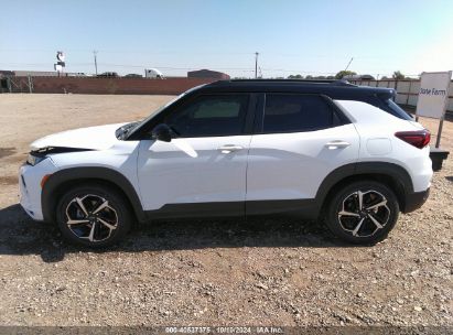 Lot #2957626966 2021 CHEVROLET TRAILBLAZER FWD RS